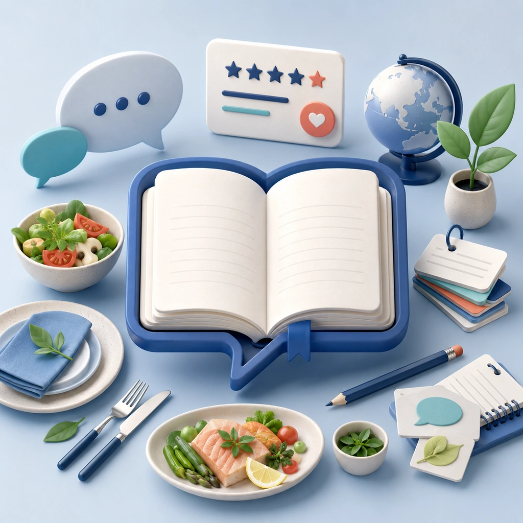 Writing & Skills Review: recenzja restauracji i powtórzenie Unit 7