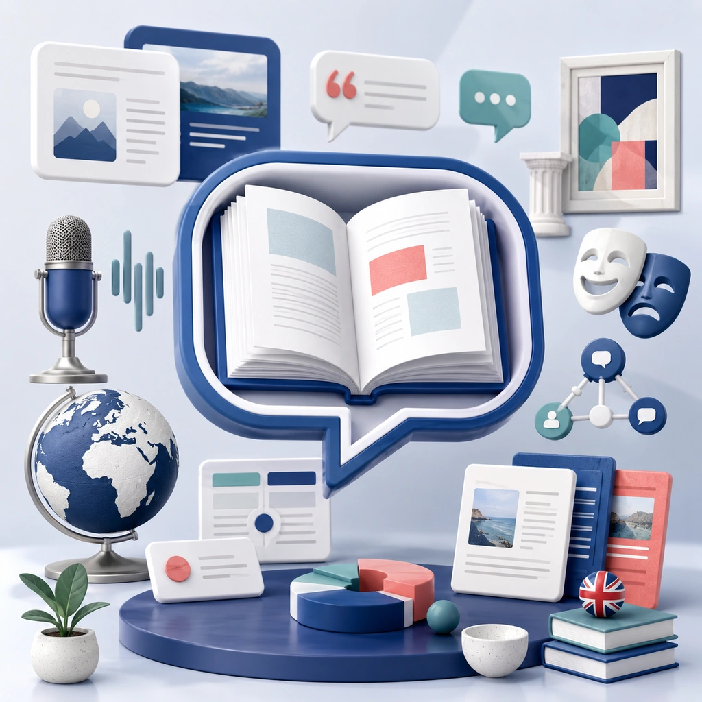 Reading & Speaking: czytanie tekstów mieszanych i debata o kulturze
