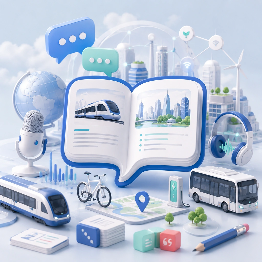 Vocabulary: transport, inteligentne miasta i mobilność przyszłości