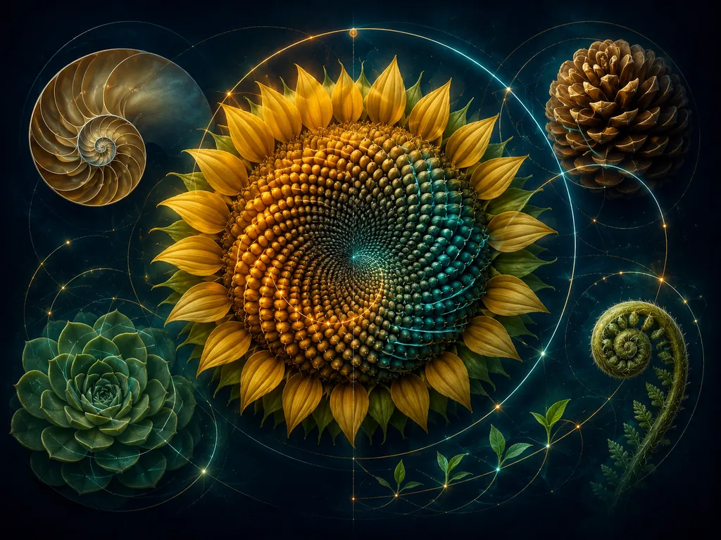 Fibonacci i kąt złoty w przyrodzie